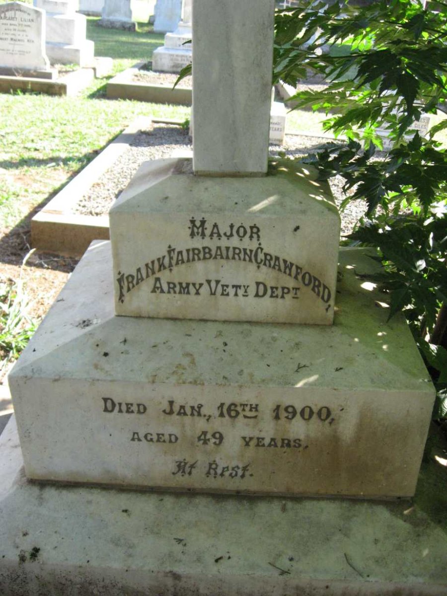 CRAWFORD Frank Fairbairn -1900