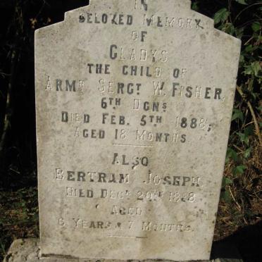 FISHER Gladys -1888 :: FISHER Bertram Joseph -18?8
