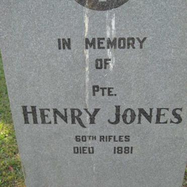 JONES Henry -1881