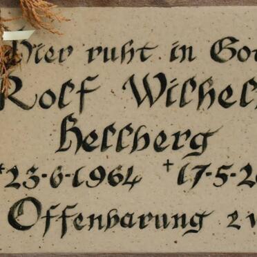 HELLBERG Rolf Wilhelm 1964-2008