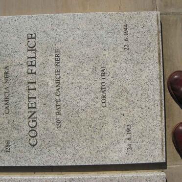 COGNETTI Felice 1913-1944