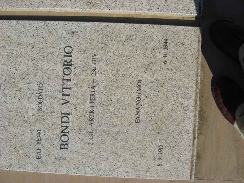 BONDI Vittorio 1915-1944