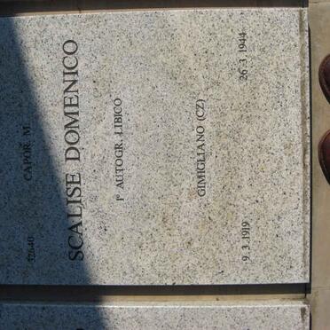 SCALISE Domenico 1919-1944