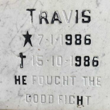 ? Travis 1986-1986