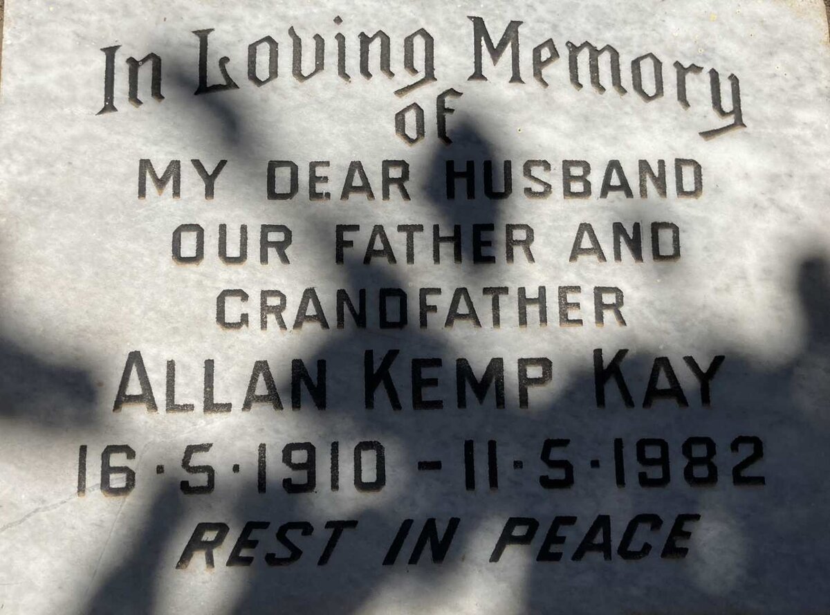KAY Allan Kemp 1910-1982