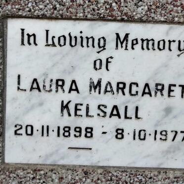 KELSALL Laura Margaret 1898-1977