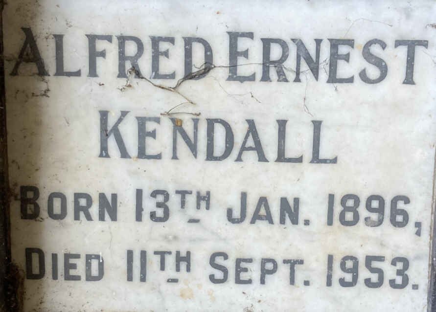 KENDALL Alfred Ernest 1896-1953