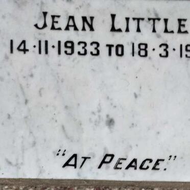 LITTLE Jean 1933-1977