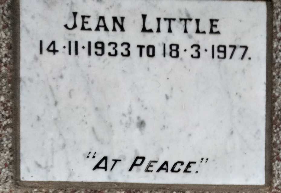 LITTLE Jean 1933-1977