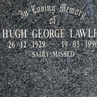 LAWLEY Hugh George 1929-1996