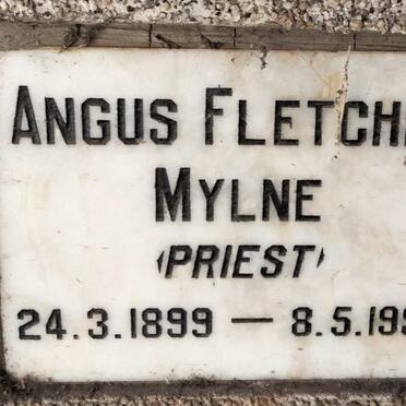 MYLNE Angus Fletcher 1899-1992