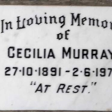 MURRAY Cecilia 1891-1973