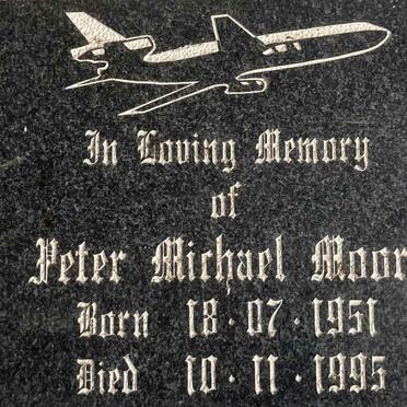 MOORE Peter Michael 1951-1995