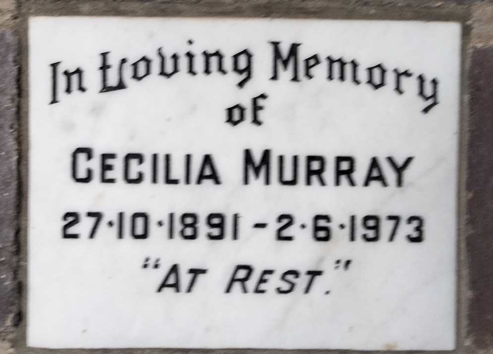 MURRAY Cecilia 1891-1973