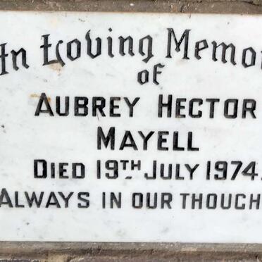 MAYELL Aubrey Hector -1974