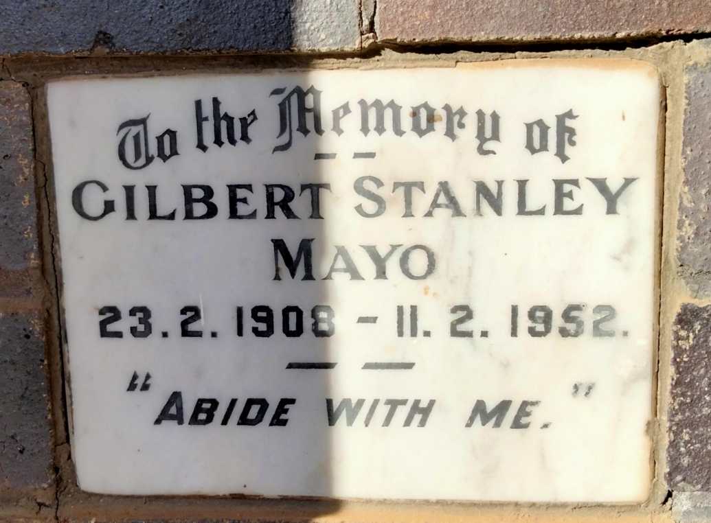 MAYO Gilbert Stanley 1908-1952