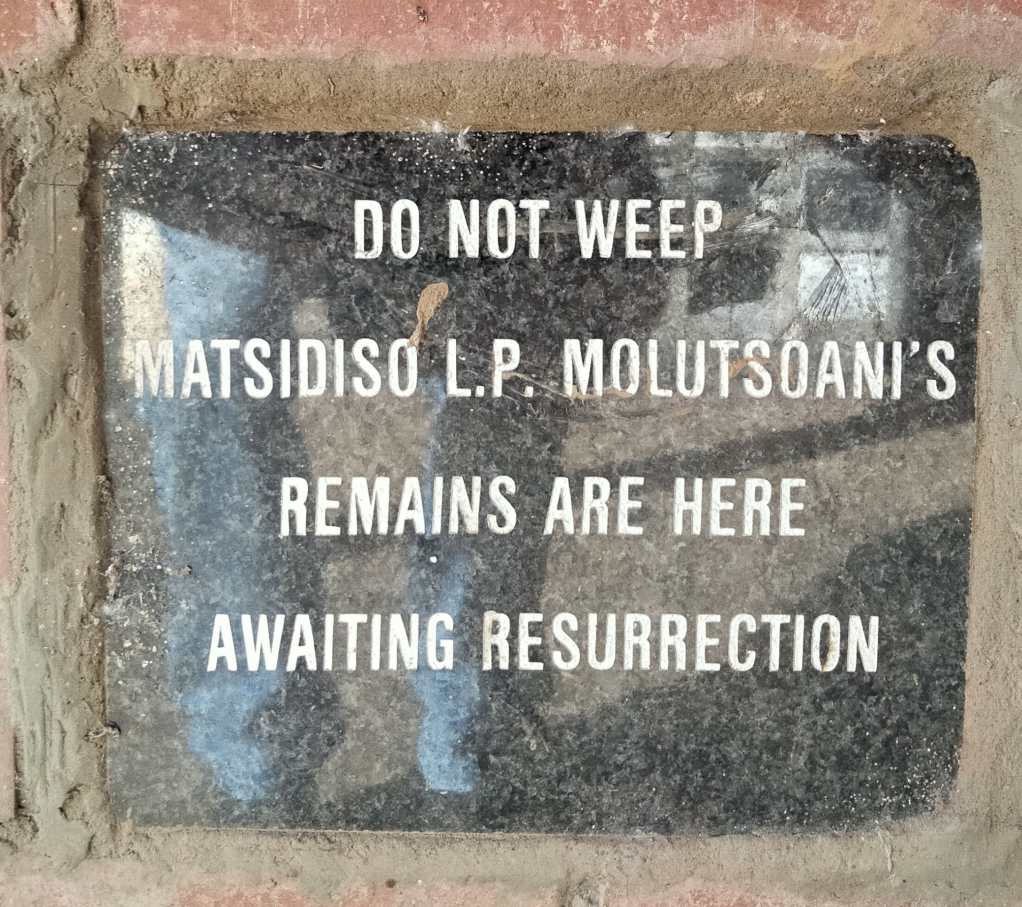 MOLUTSOANI Matsidiso L.P.