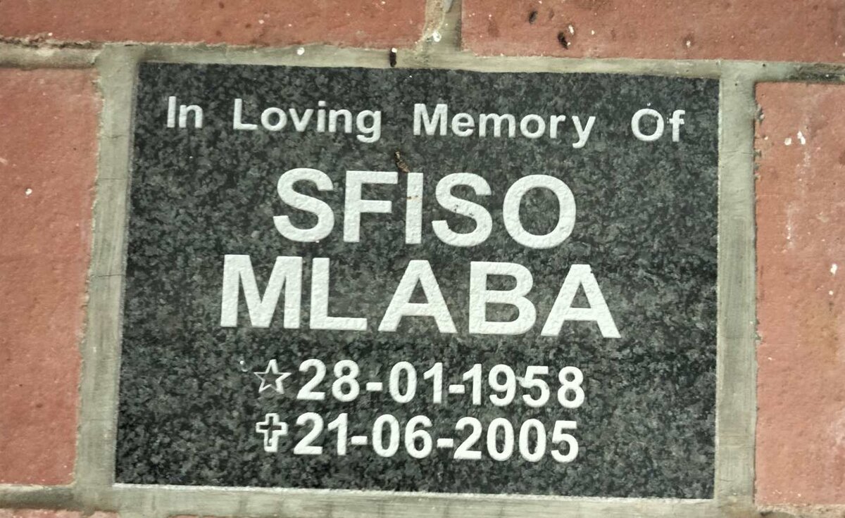 MLABA Sfiso 1958-2005