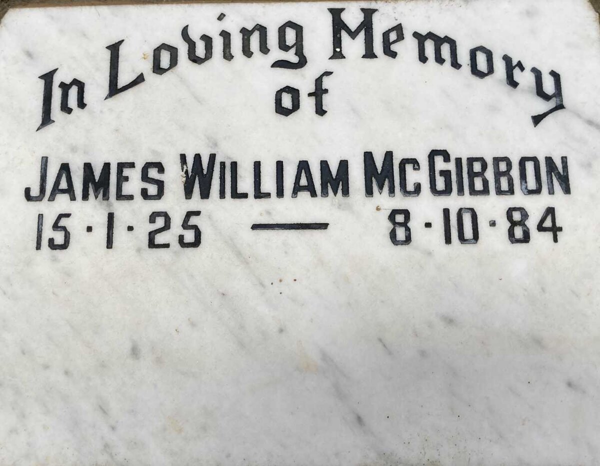MCGIBBON James William 1925-1984
