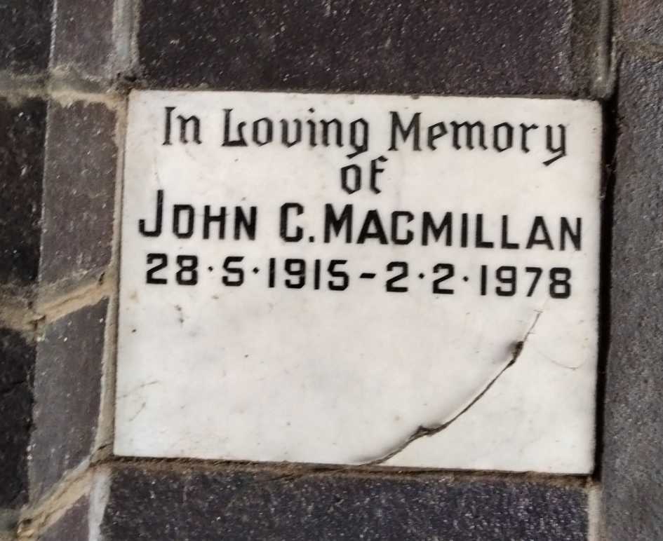 MACMILLAN John C. 1915-1978