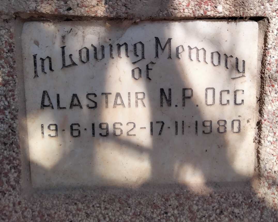 OGG Alastair N.P. 1962-1980