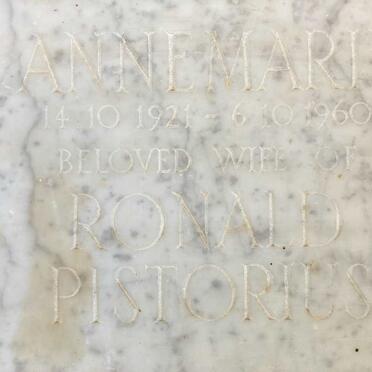 PISTORIUS Anne Marie 1921-1960