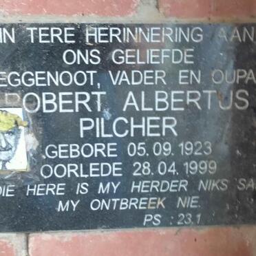 PILCHER Robert Albertus 1923-1999