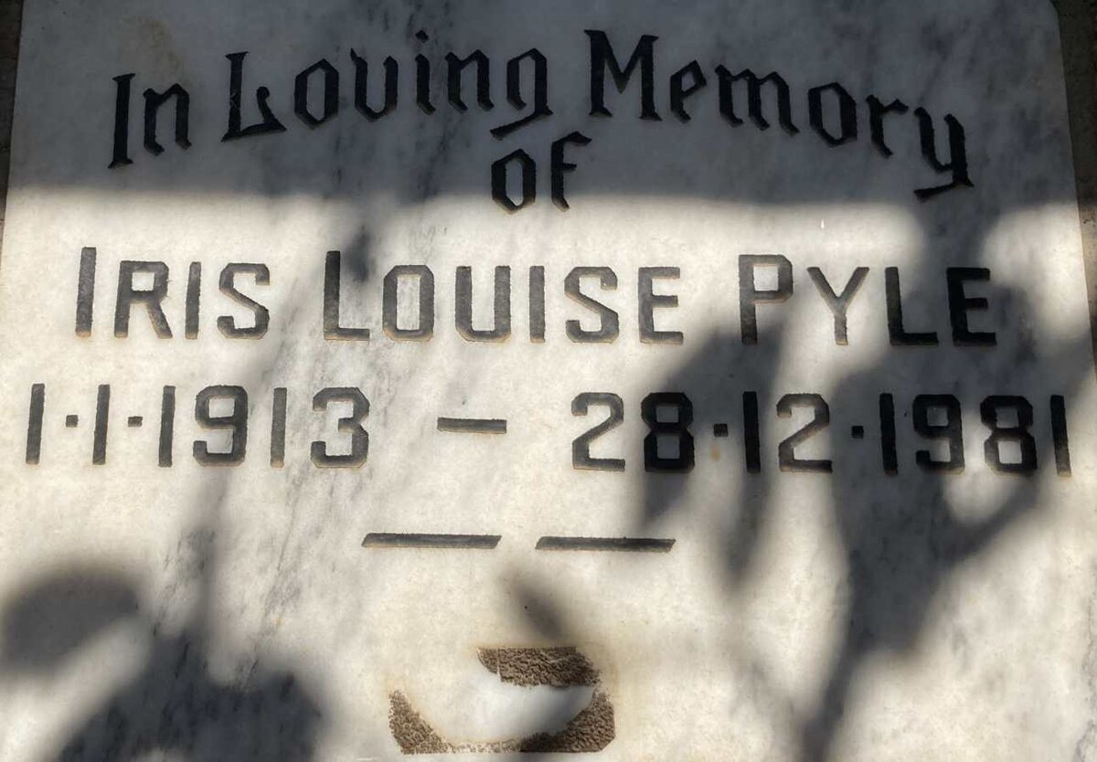 PYLE Iris Louise 1913-1981