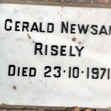 RISELY Gerald Newsam -1971