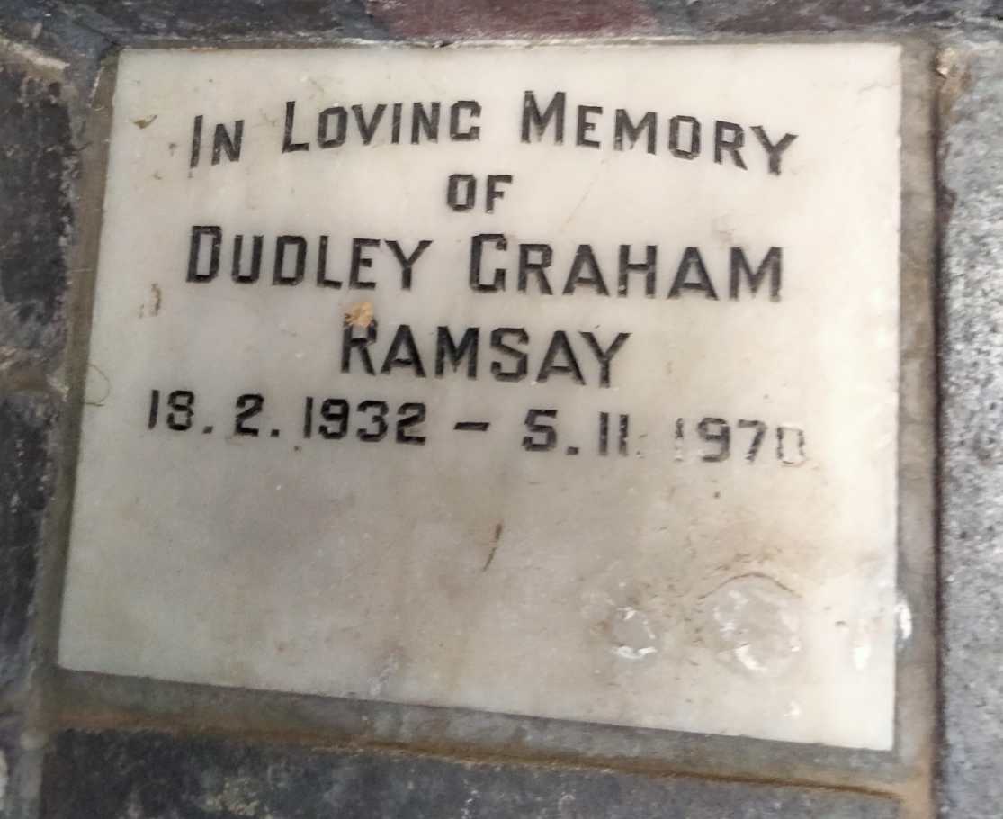 RAMSAY Dudley Graham 1932-1970