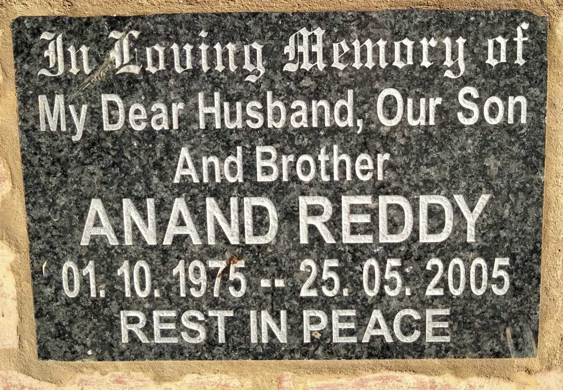REDDY Anand 1975-2005