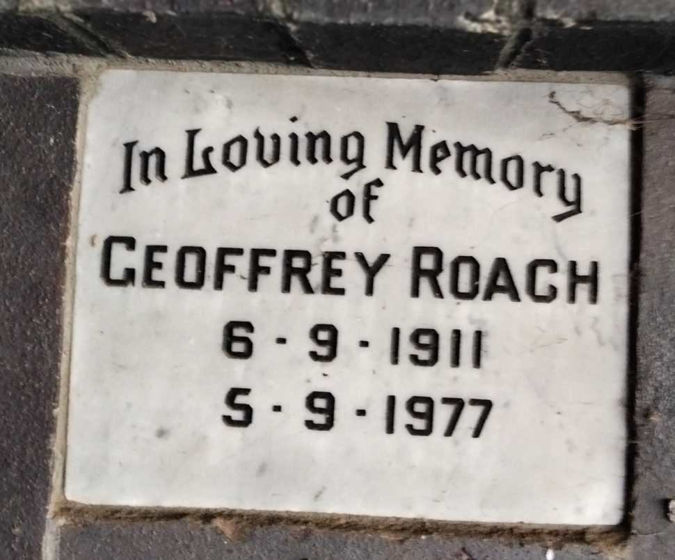 ROACH Geoffrey 1911-1977