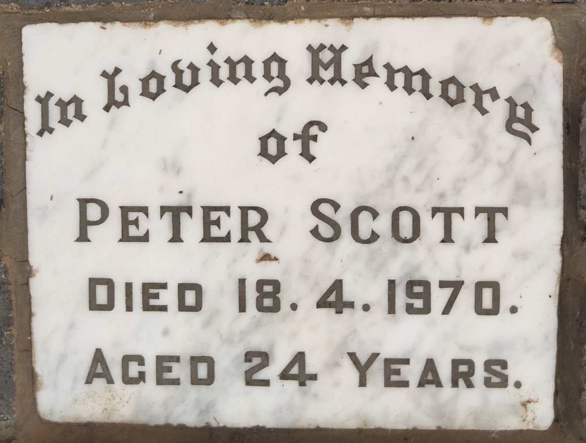 SCOTT Peter -1970