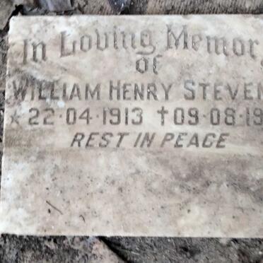 STEVENS William Henry 1913-1989