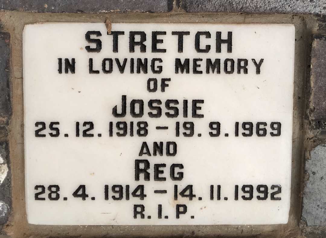 STRETCH Reg 1914-1992 & Jossie 1918-1969