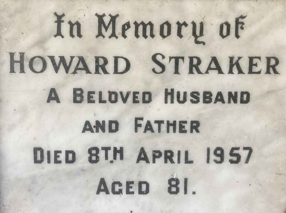 STRAKER Howard -1957