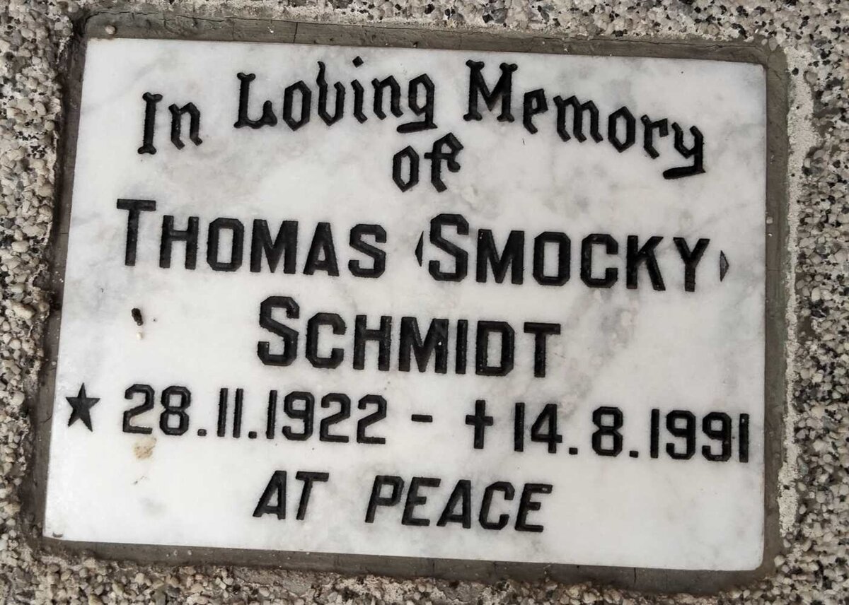 SCHMIDT Thomas 1922-1991