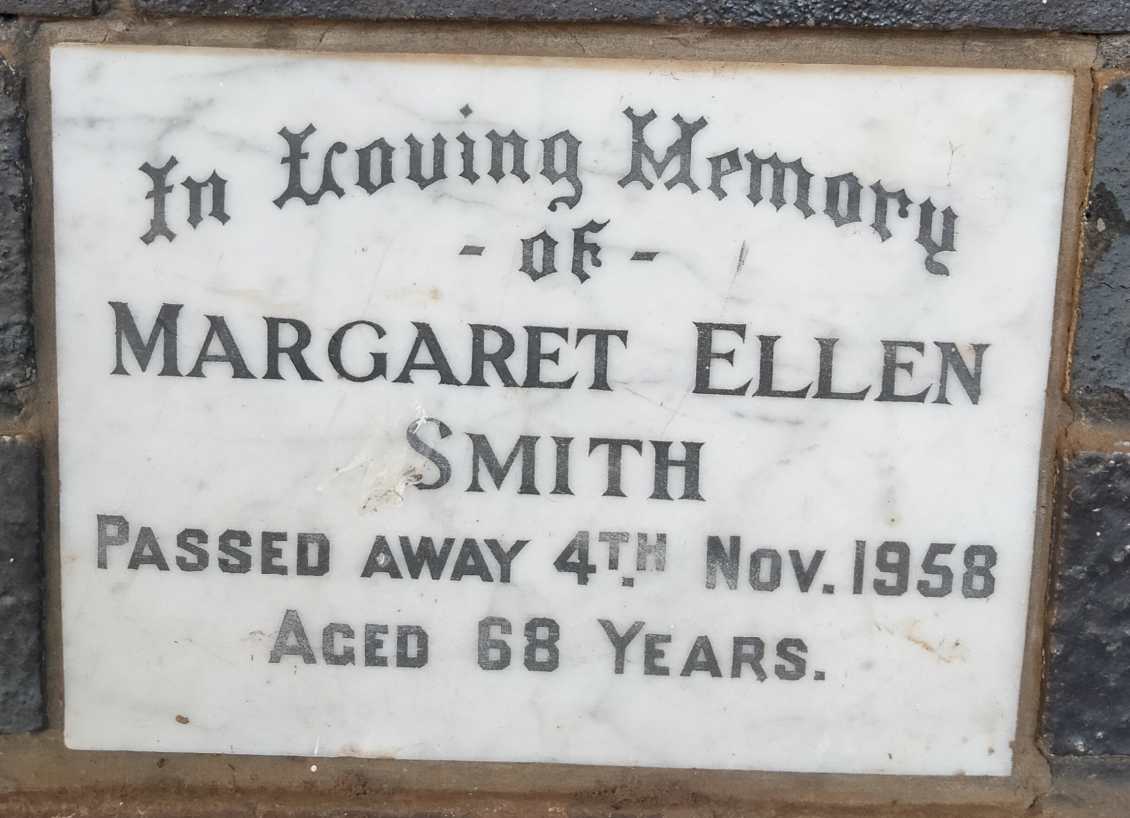 SMITH Margaret Ellen -1958