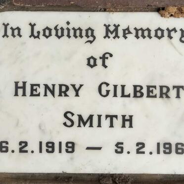 SMITH Henry Gilbert 1919-1968