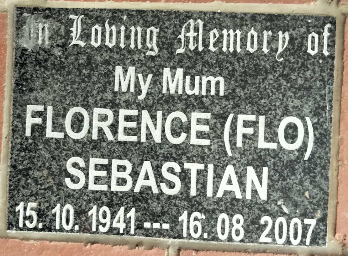 SEBASTIAN Florence 1941-2007