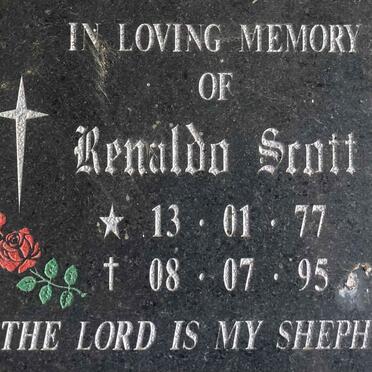 SCOTT Renaldo 1977-1995