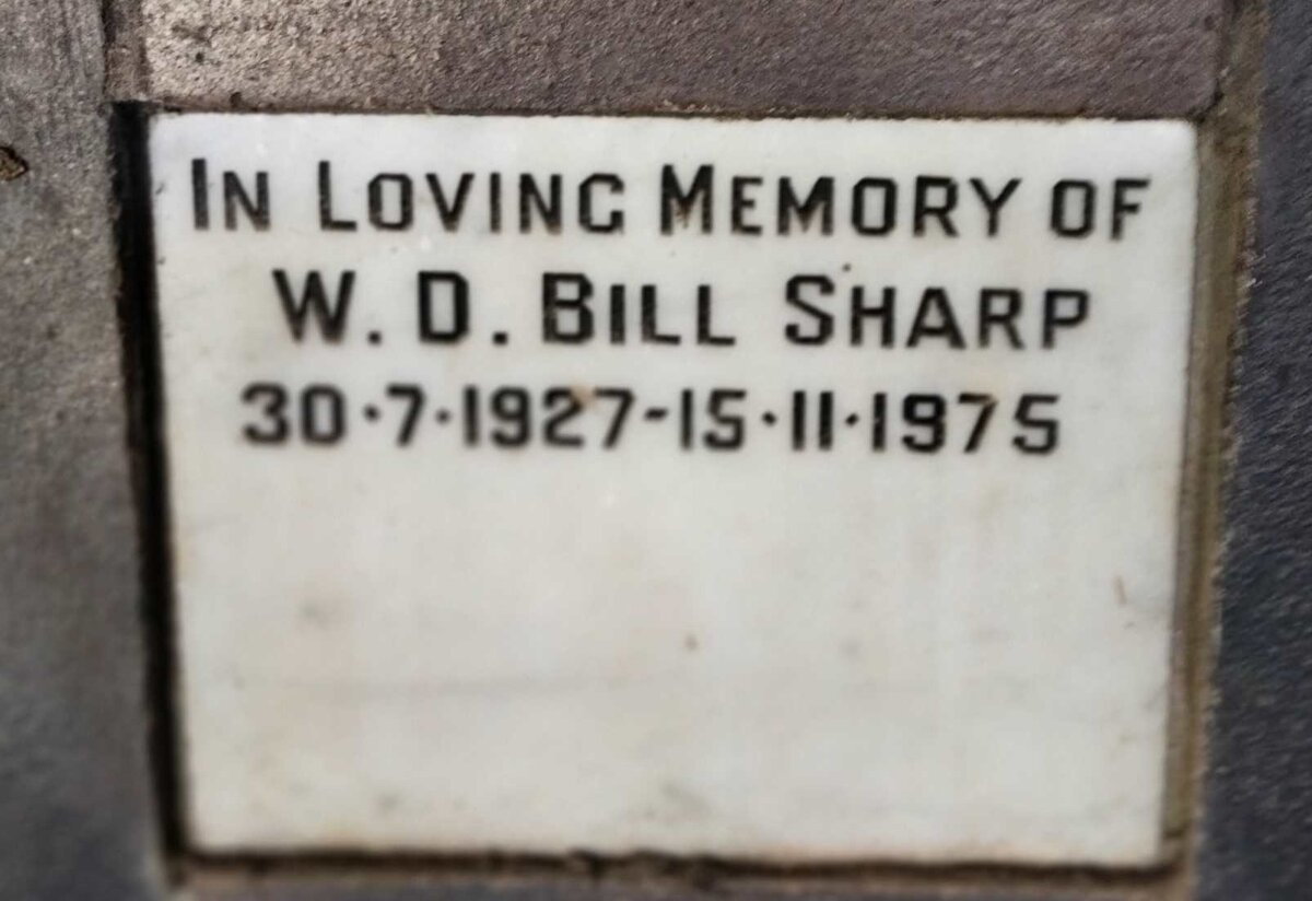 SHARP W.D. Bill 1927-1975