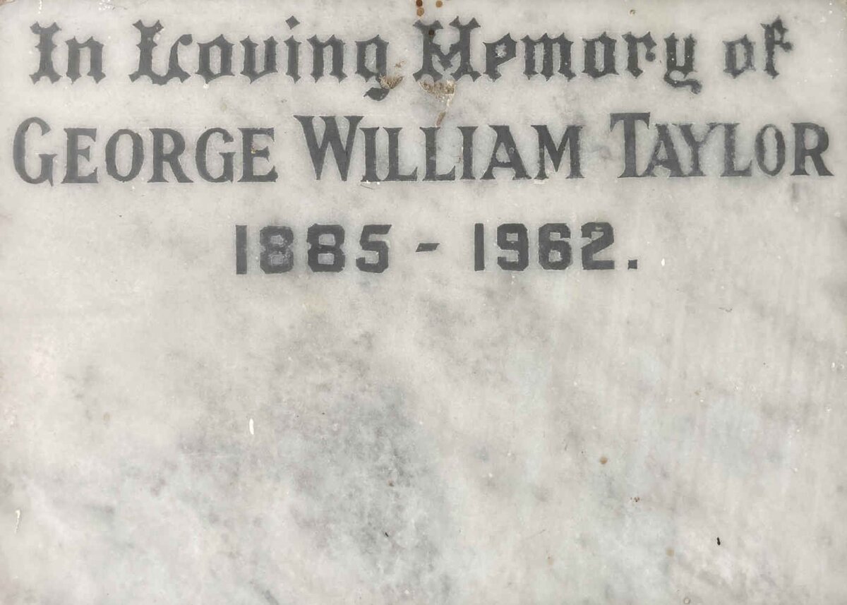 TAYLOR George William 1885-1962