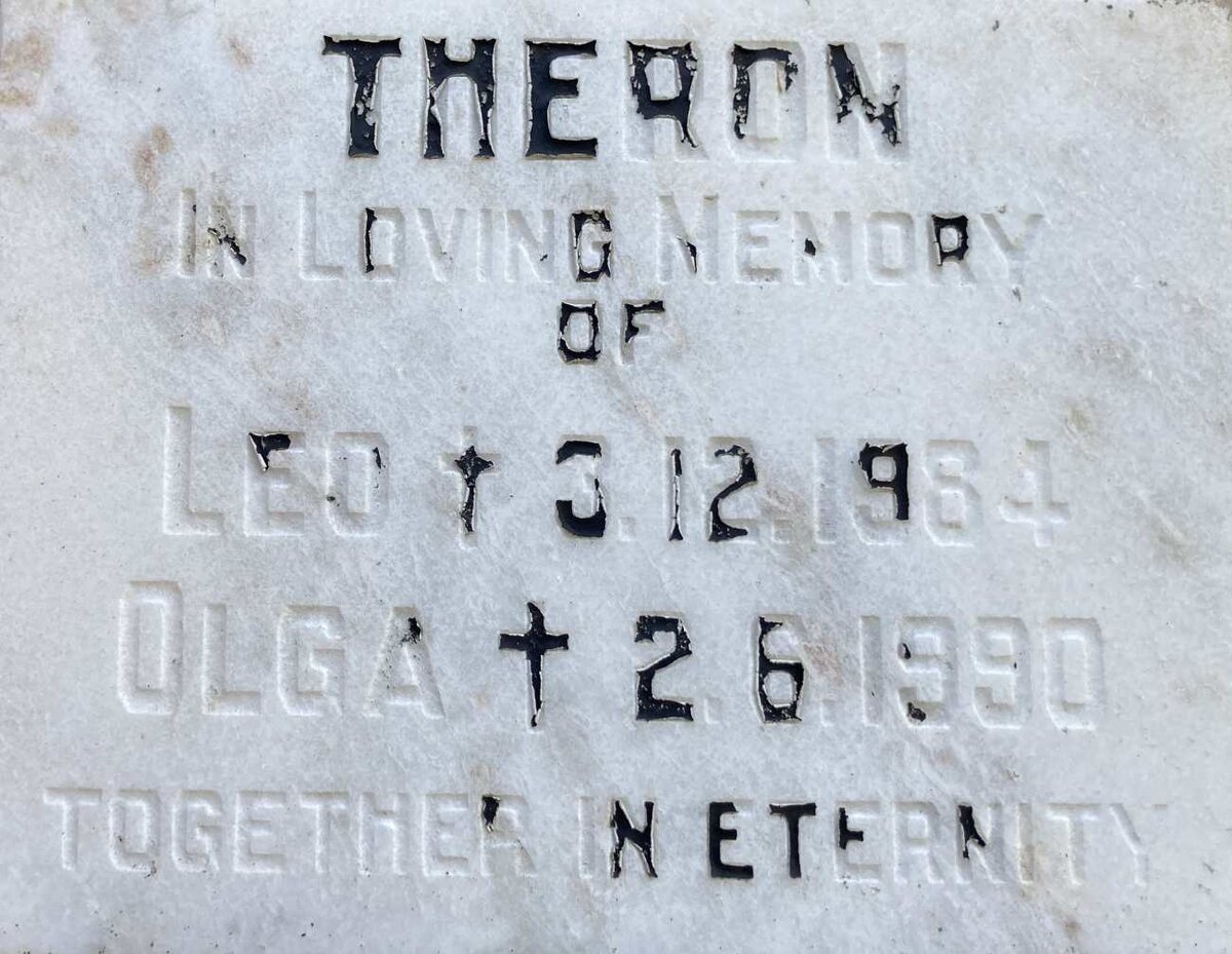THERON Leo -1964 & Olga -1990