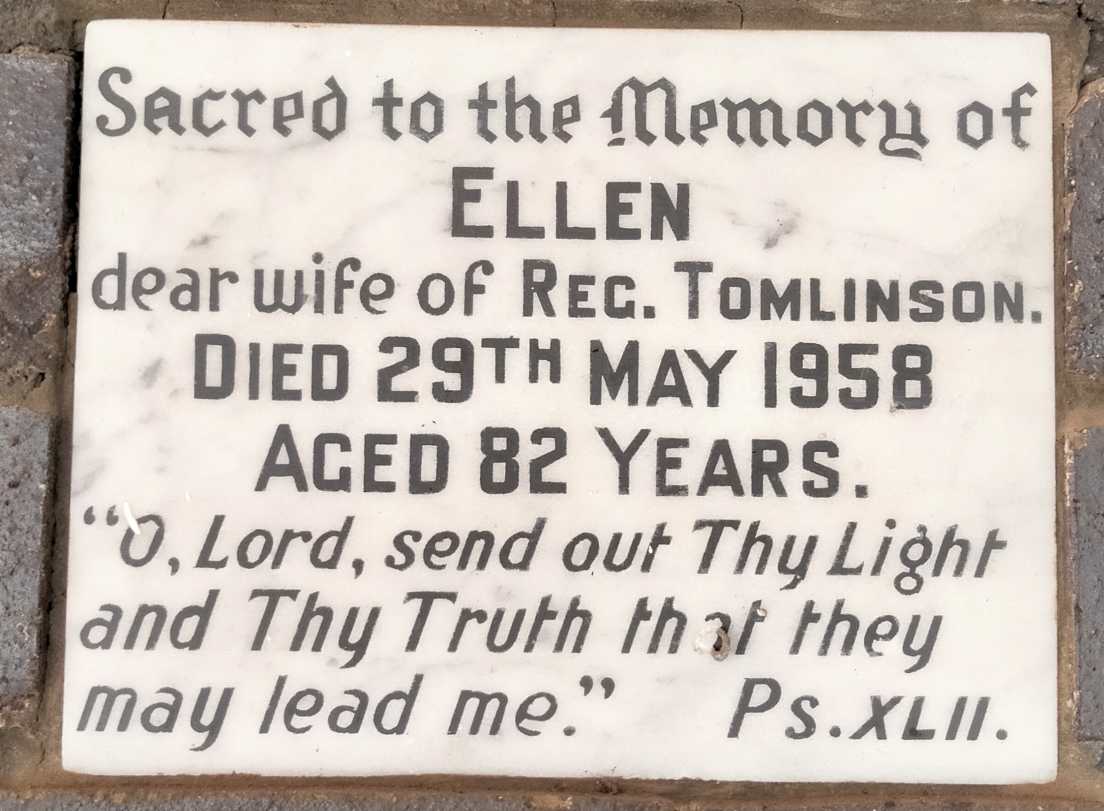 TOMLINSON Ellen -1958