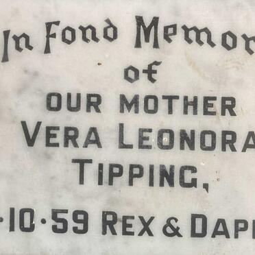TIPPING Vera Leonora -1959