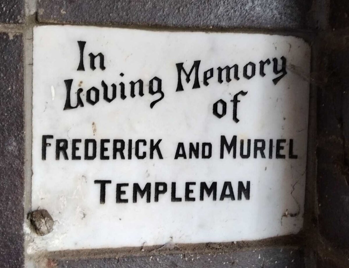 TEMPLEMAN Frederick & Muriel