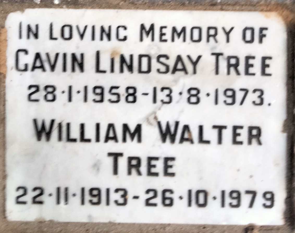 TREE William Walter 1913-1979 :: TREE Gavin Lindsay 1958-1973