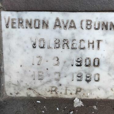 VOLBRECHT Vernon Ava 1900-1980