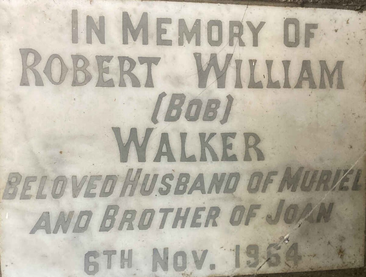 WALKER Robert William -1964